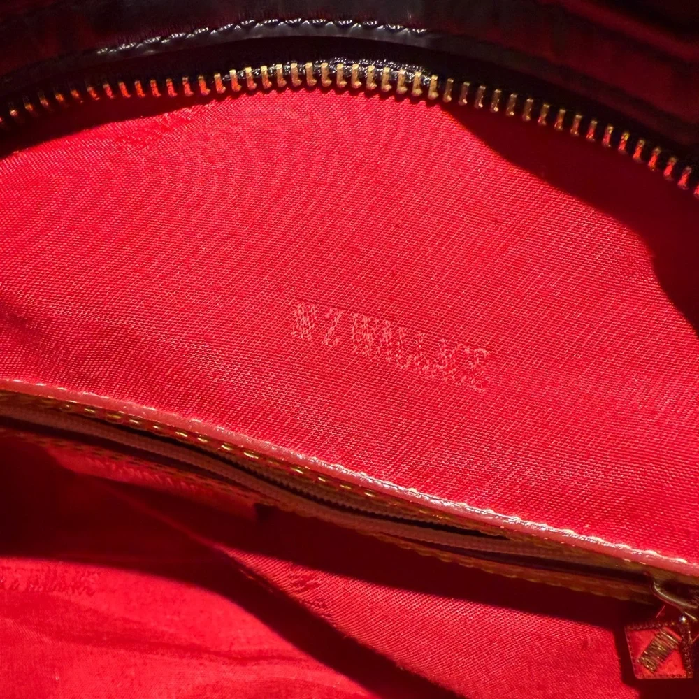 MZ Wallace Black Women's Bag Red interior and slight red trim - Picture 5 of 11